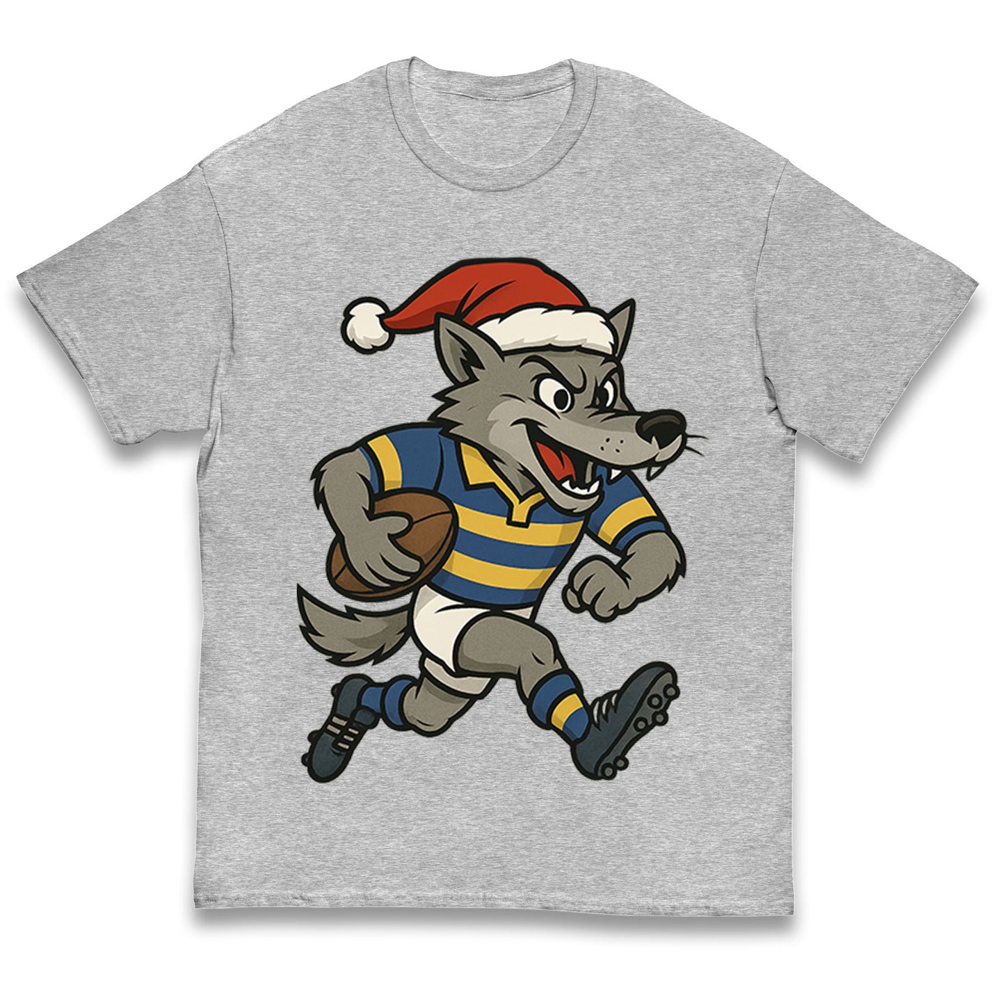 Warrington Wolves Christmas Kids T Shirt