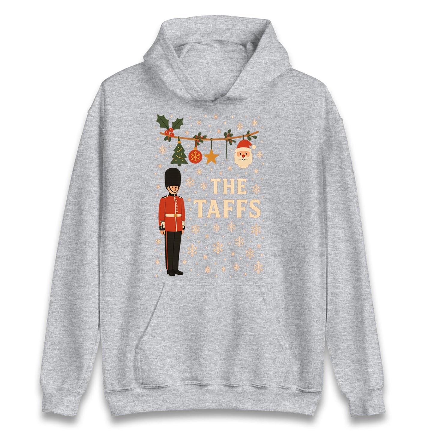 The Taffs Welsh Guards Christmas Hoodie