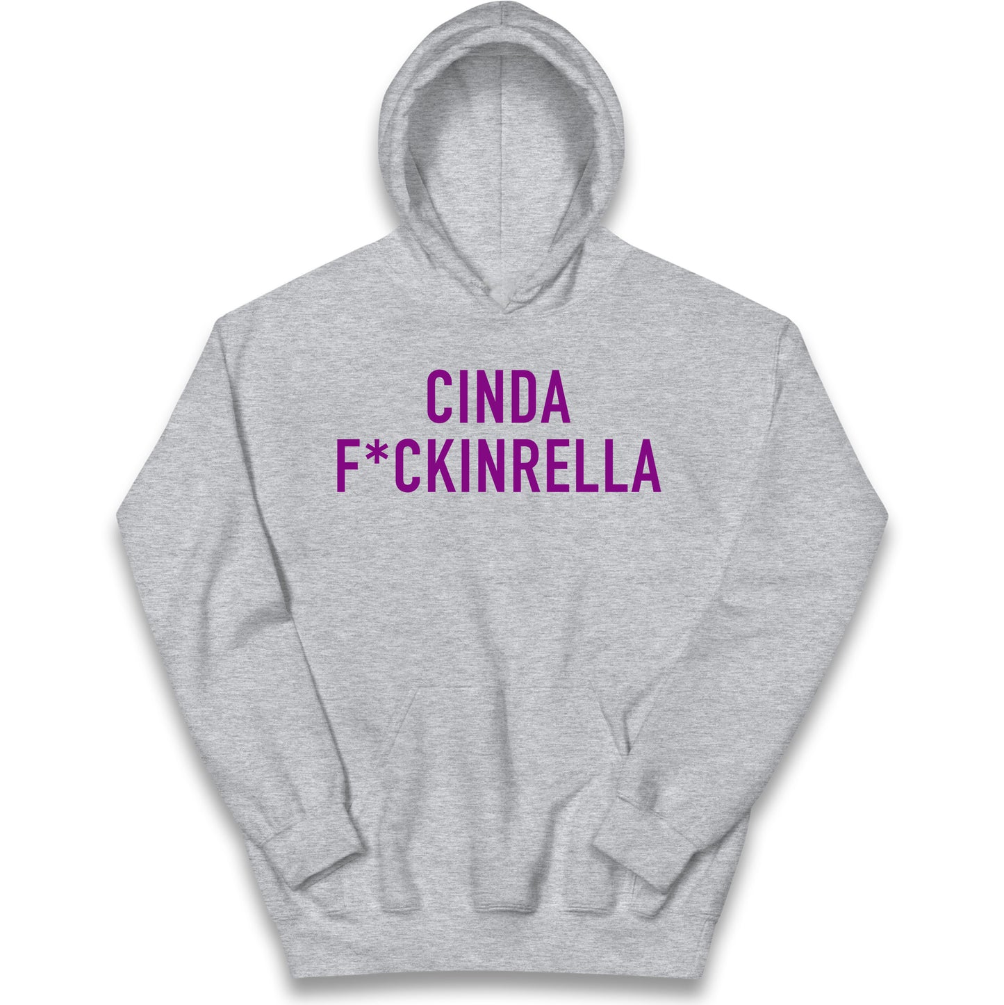 Cinder Fckinrella Kids Hoodie