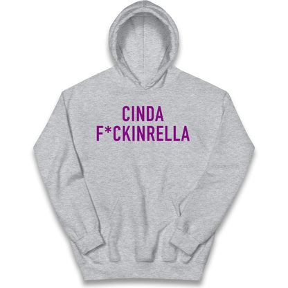 Cinder Fckinrella Kids Hoodie