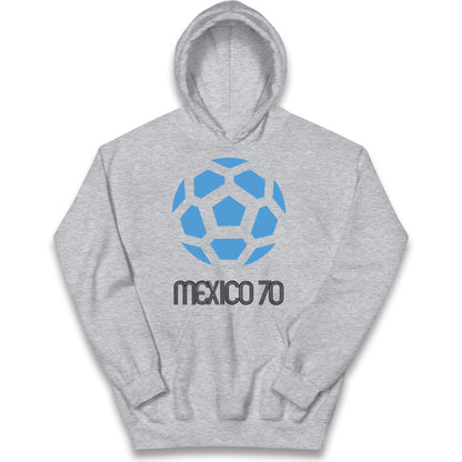 Mexico 1970 World Cup Kids Hoodie