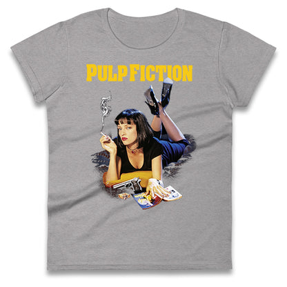 Uma Thurman Pulp Fiction Ladies T Shirt