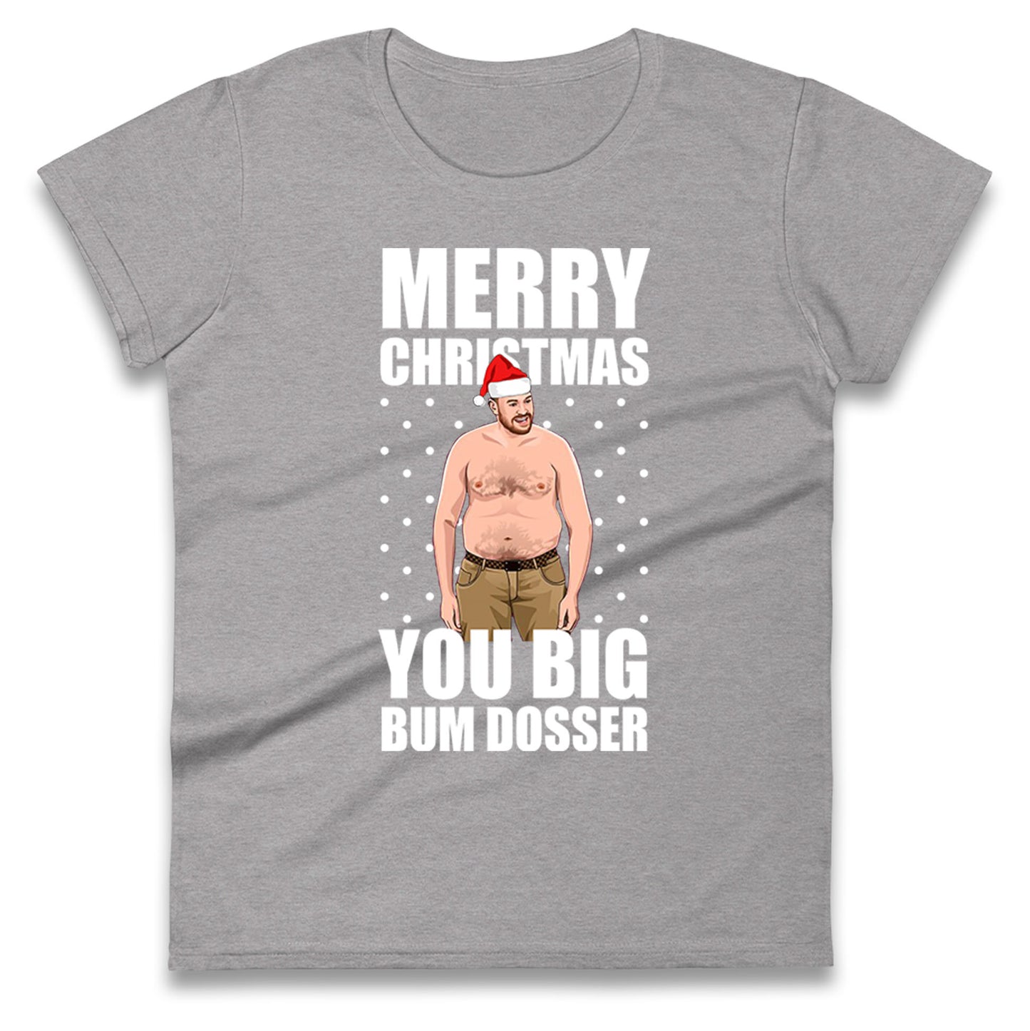 tyson fury christmas womens t shirt