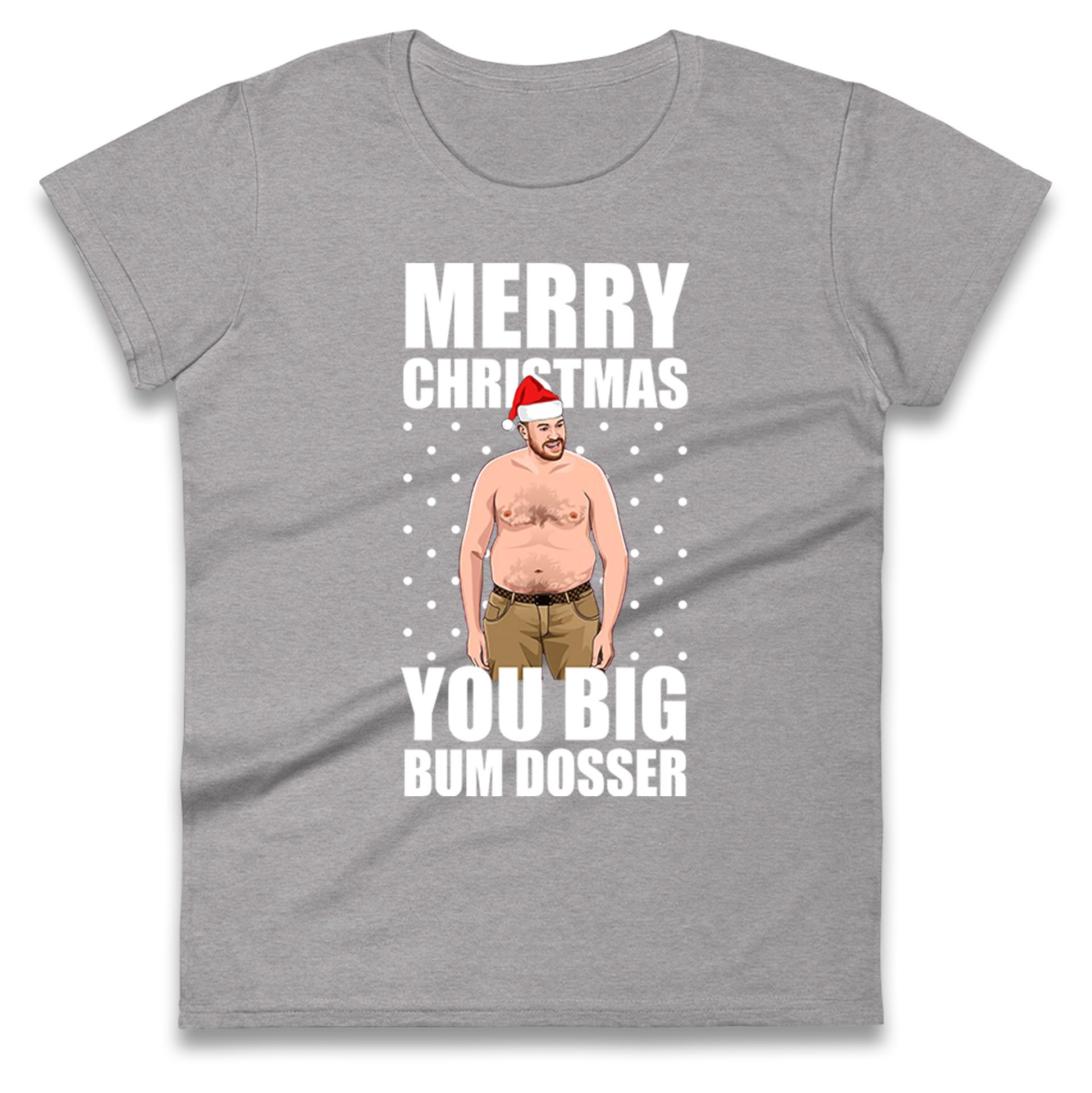 tyson fury christmas womens t shirt