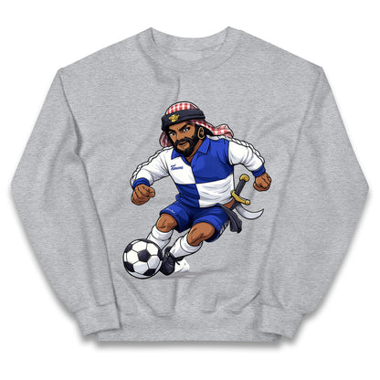 Rovers Retro Football Kids Jumper