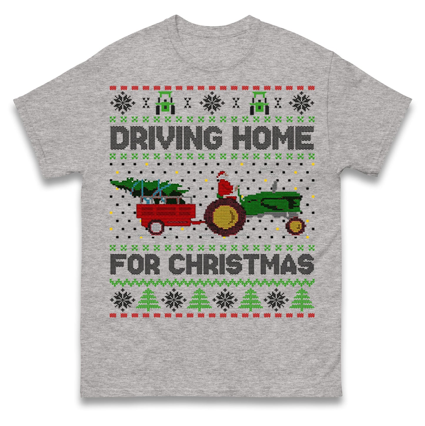 John Deere Christmas T Shirt 