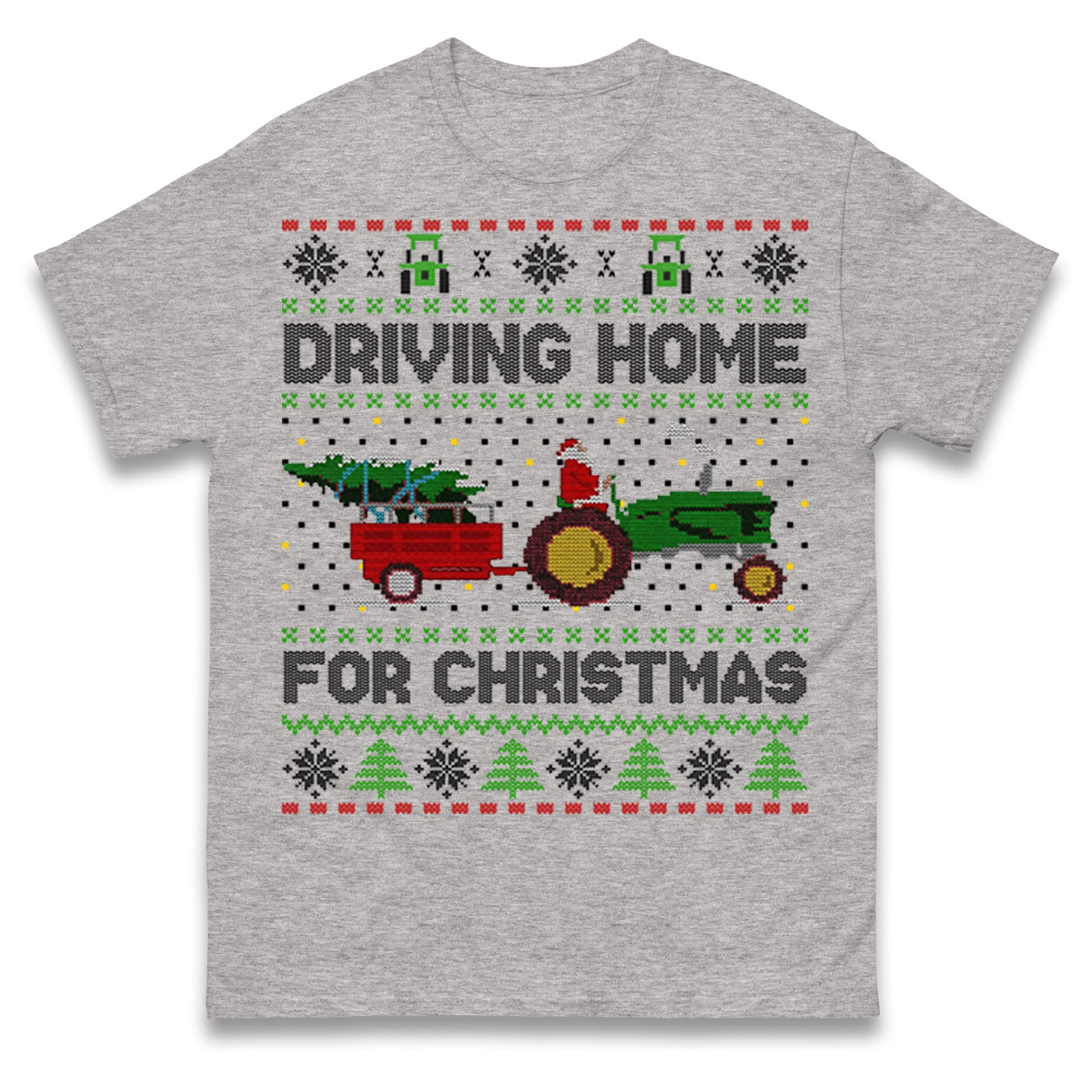 John Deere Christmas T Shirt 