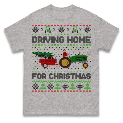 John Deere Christmas T Shirt 