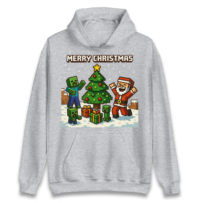 Minecraft Christmas Hoodie