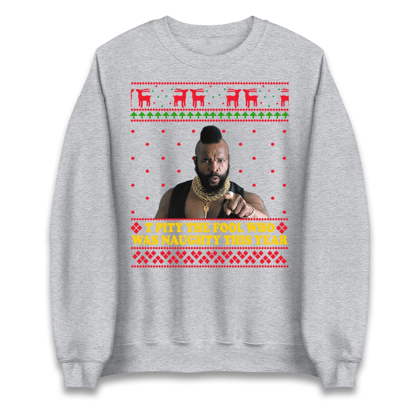 mr t christmas sweatshirt