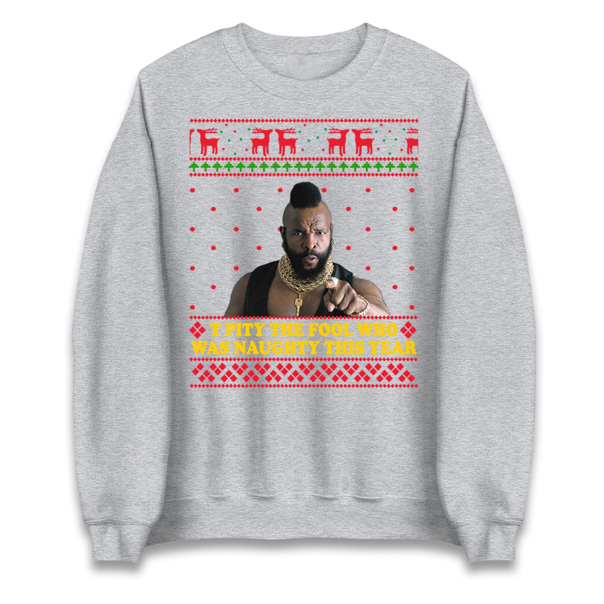 mr t christmas sweatshirt