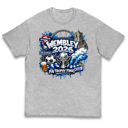 Wealdstone FA Trophy Final Wembley 2026 | Buy FA Trophy Wear Kids T Shirt 