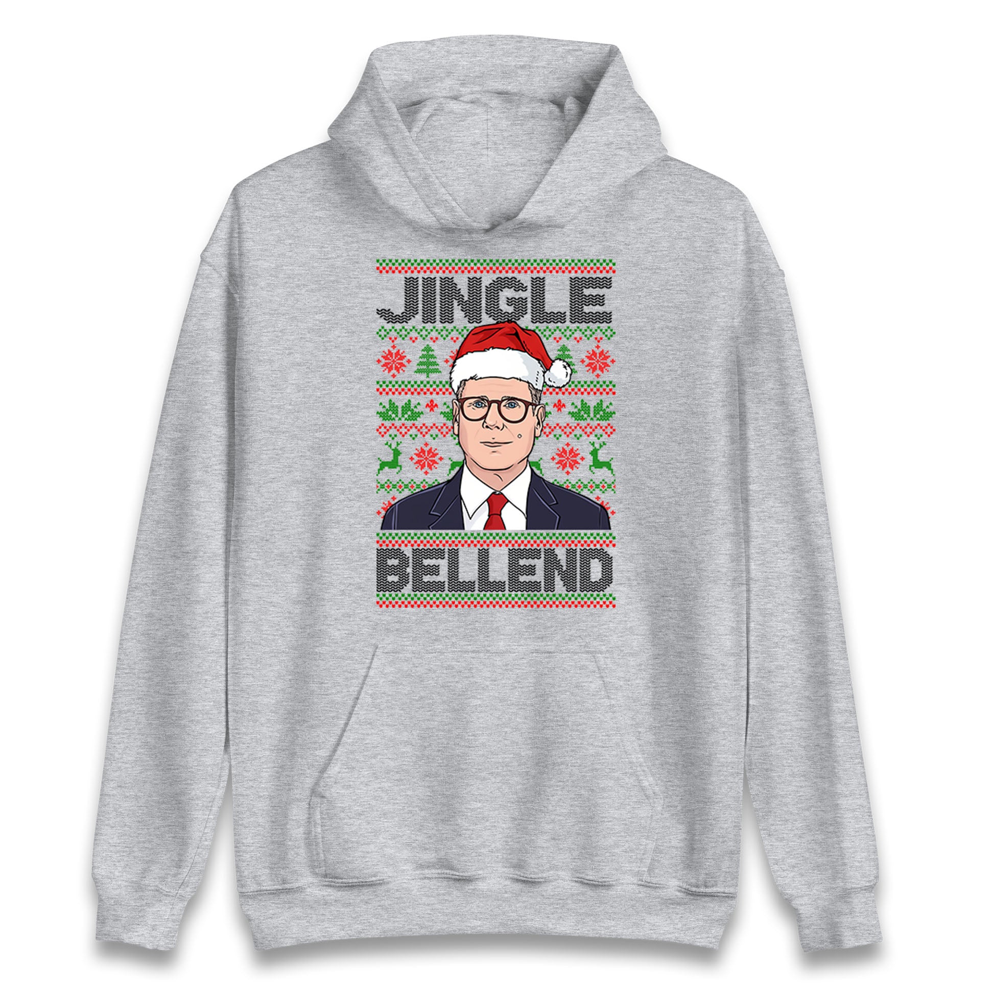 Keir Starmer Jingle Bell End Hoodie