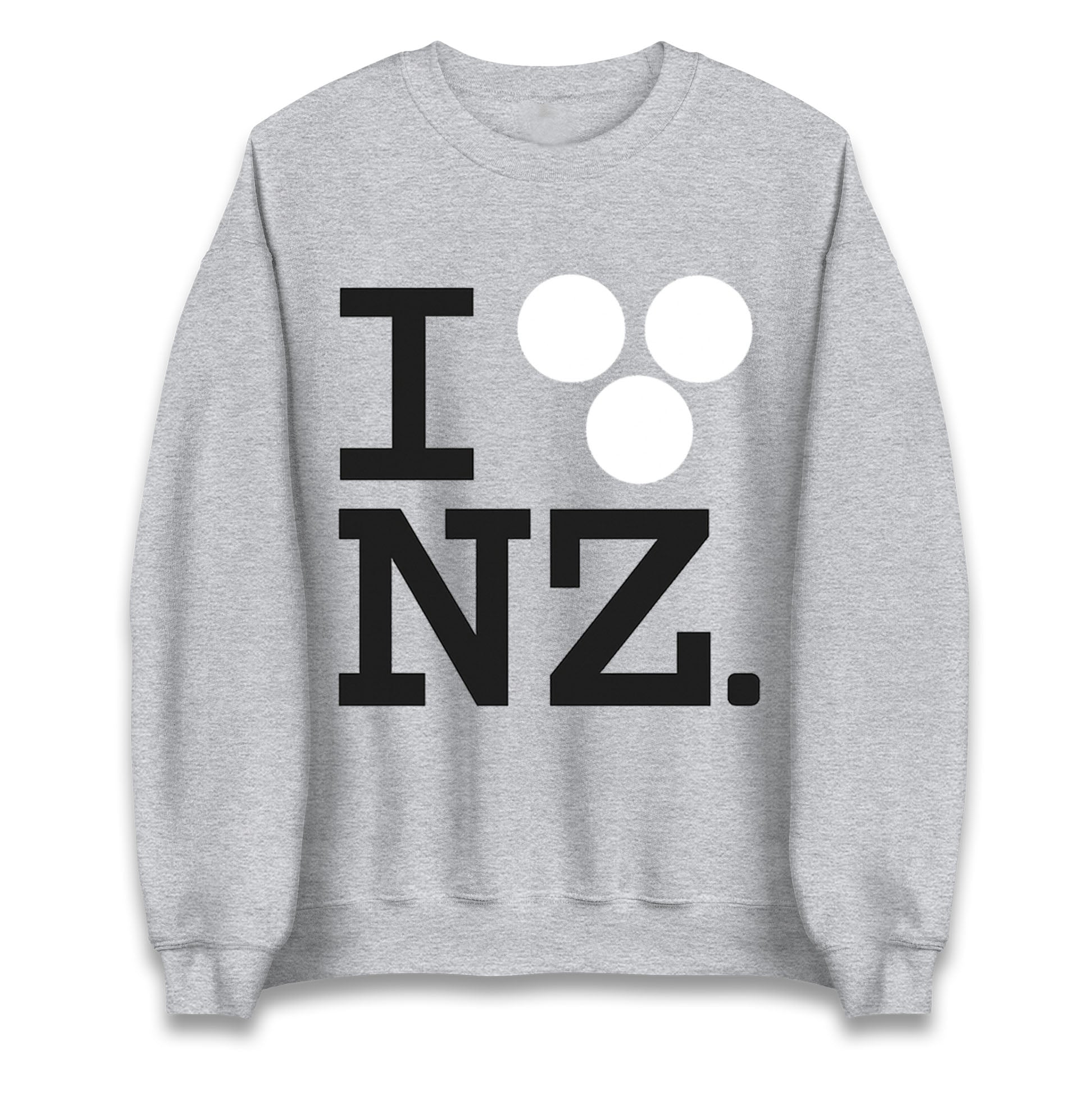 I Love NZ Orlando Bloom Huffer Jumper