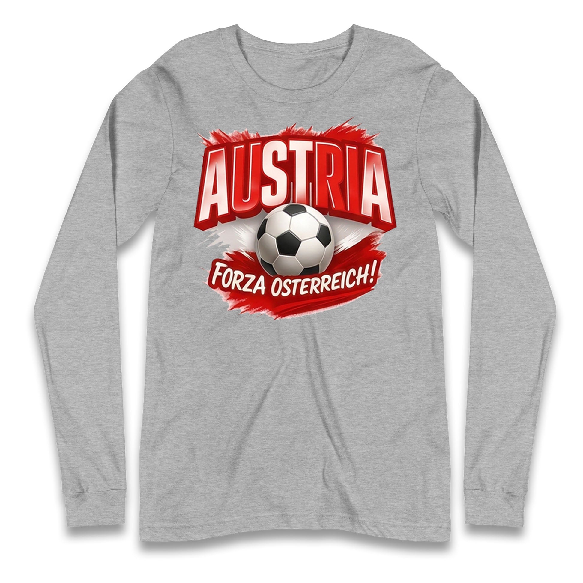 Austria Retro World Cup Longsleeve T Shirt