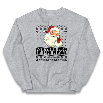 The Real Santa Kids Jumper