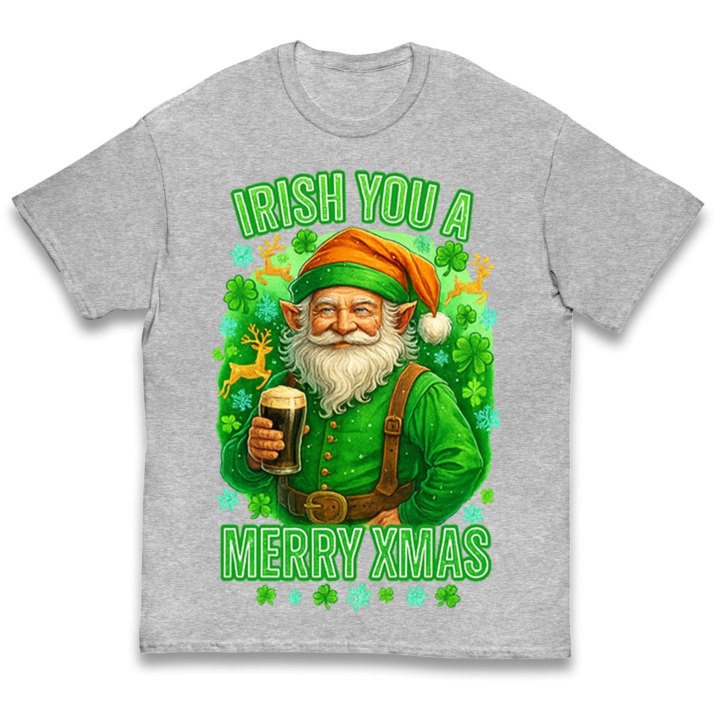 Irish Christmas Kids T Shirt 