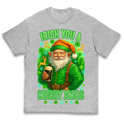 Irish Christmas Kids T Shirt 