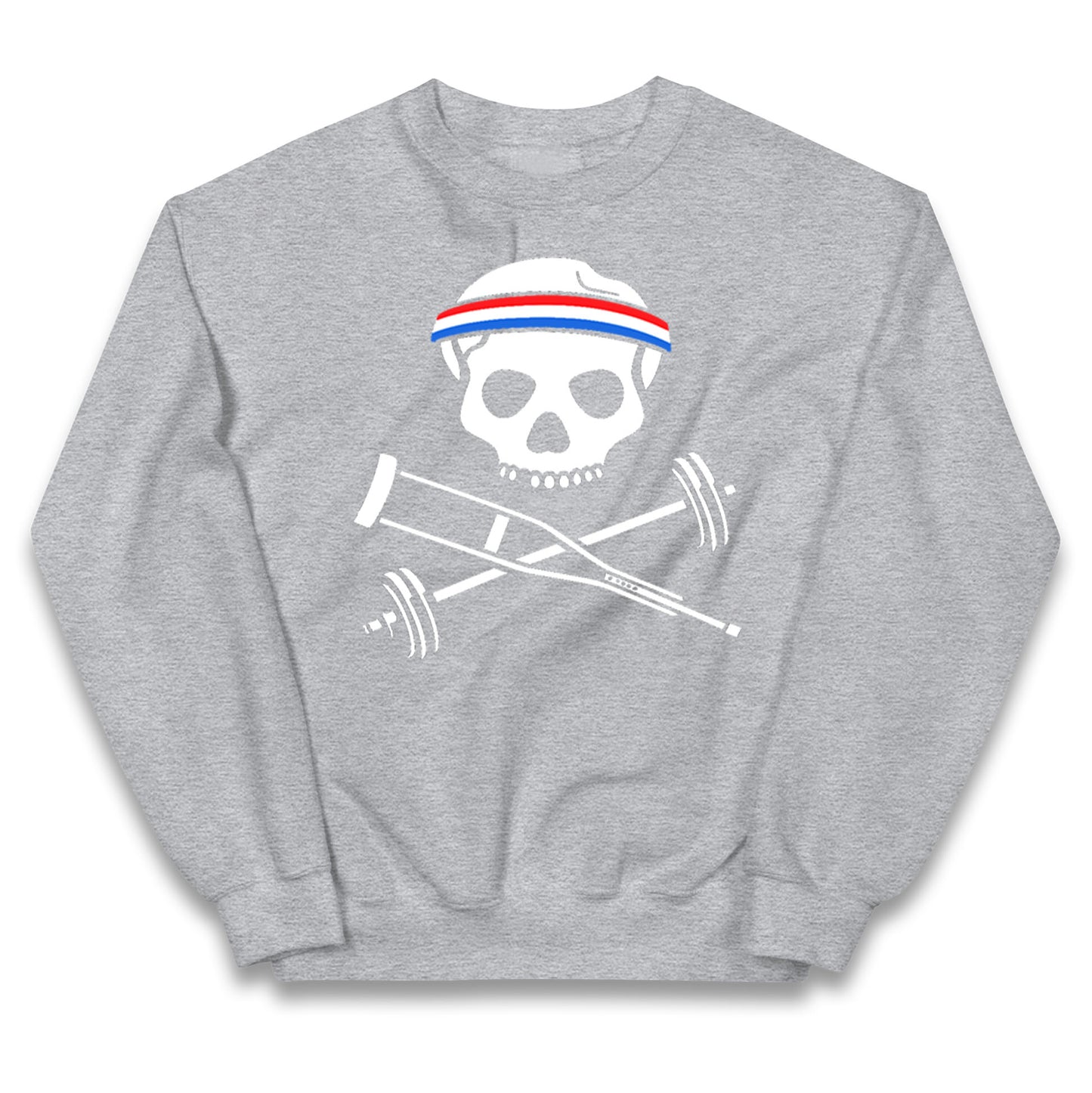 Johnny Knoxville Crutch Barbell and Bones Kids Jumper