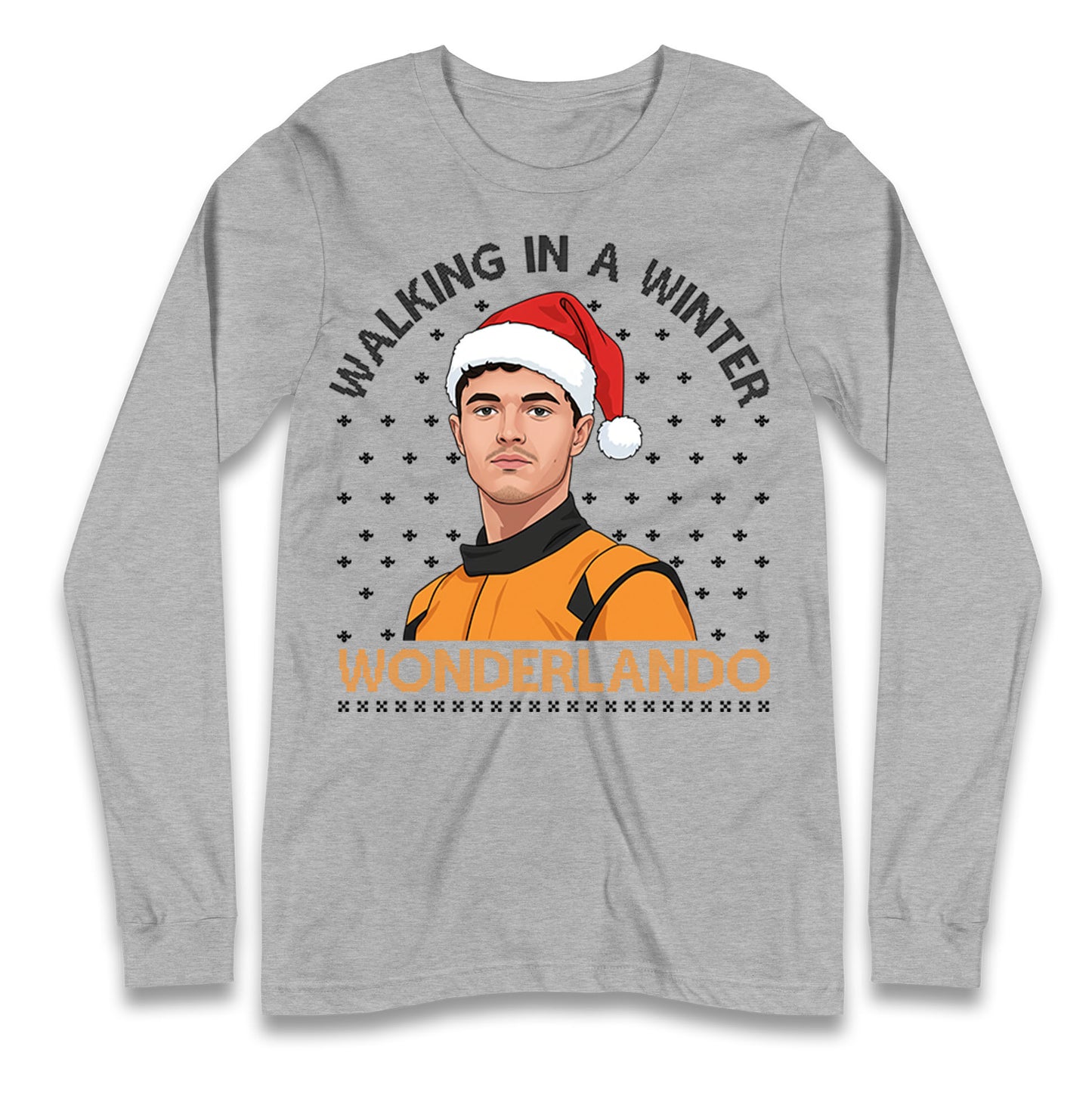 Lando Norris Christmas Longsleeve T Shirt