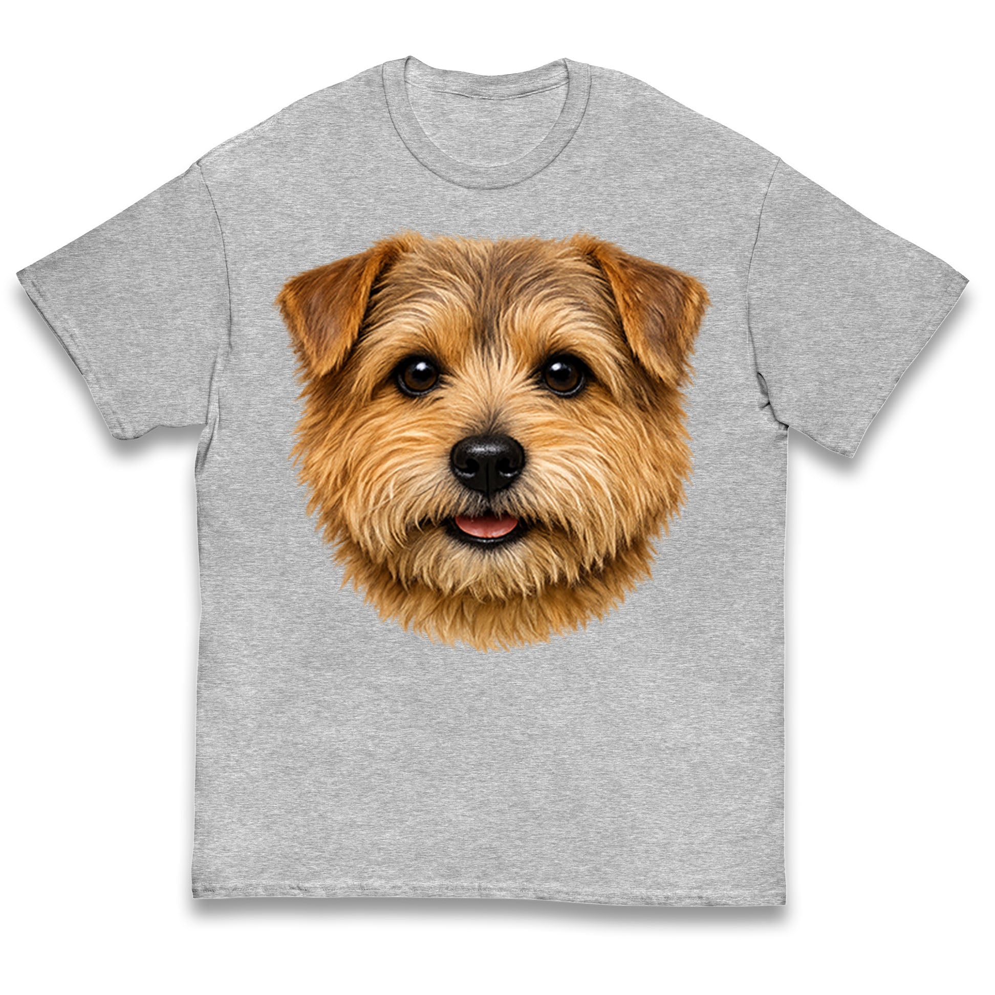 Norfolk Terrier Dog Face Kids T Shirt