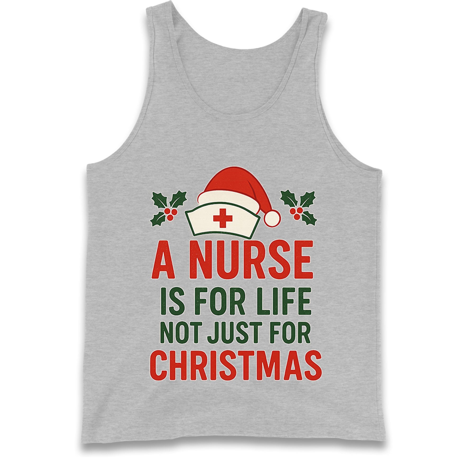 Nursing Christmas Tank Top