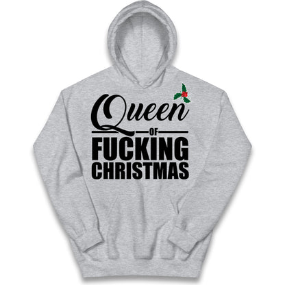 Nice Until Proven Naughty Kids Hoodie