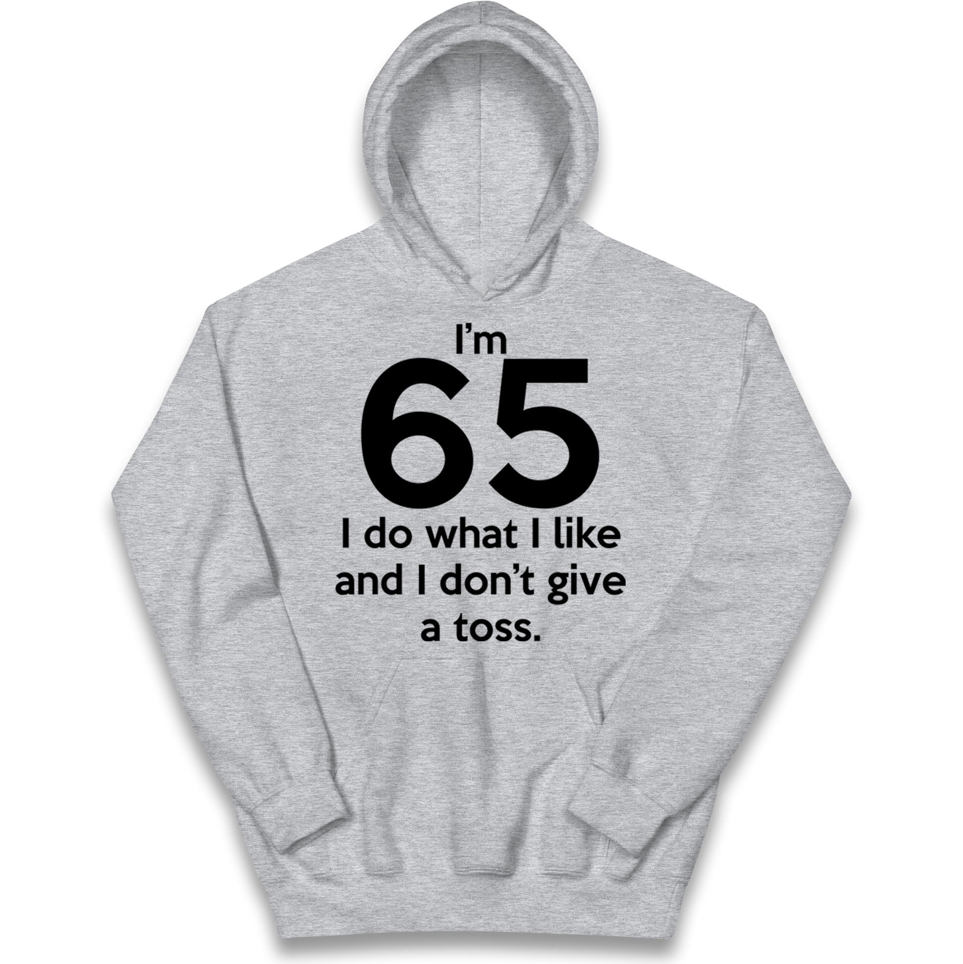 65th Birthday Kids Hoodie