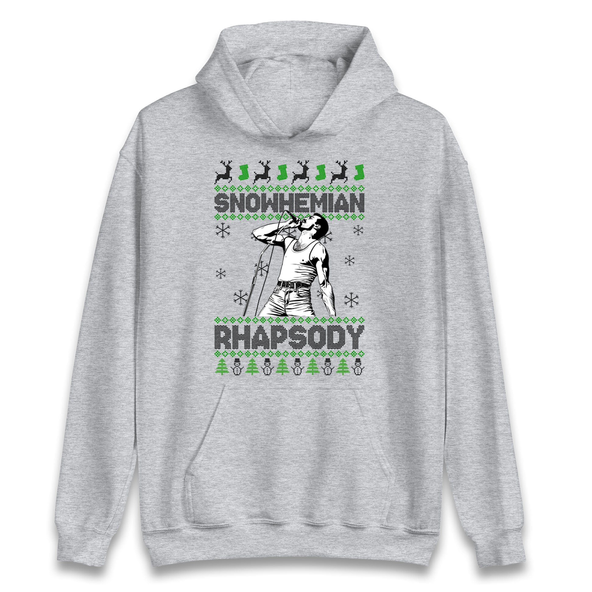 Freddie Mercury Christmas Hoodie