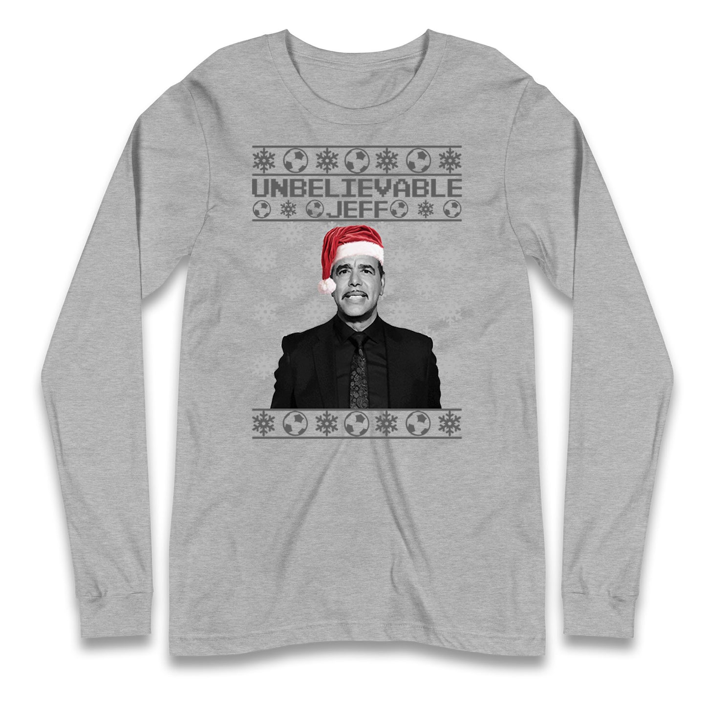 chris kamara christmas long sleeve t shirt