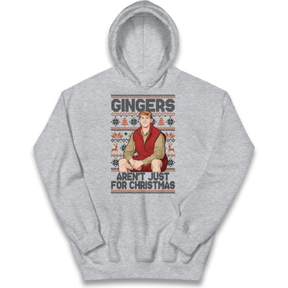 Angry Ginge Xmas Kids Hoodie
