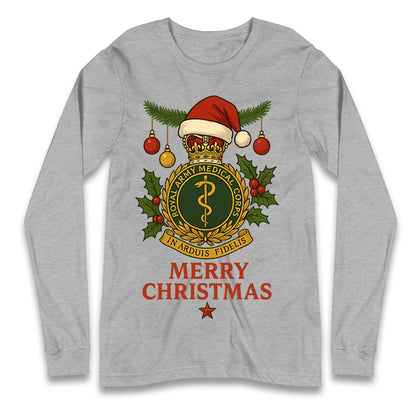 Royal Army Medical Corps Christmas Longsleeve T Shirt
