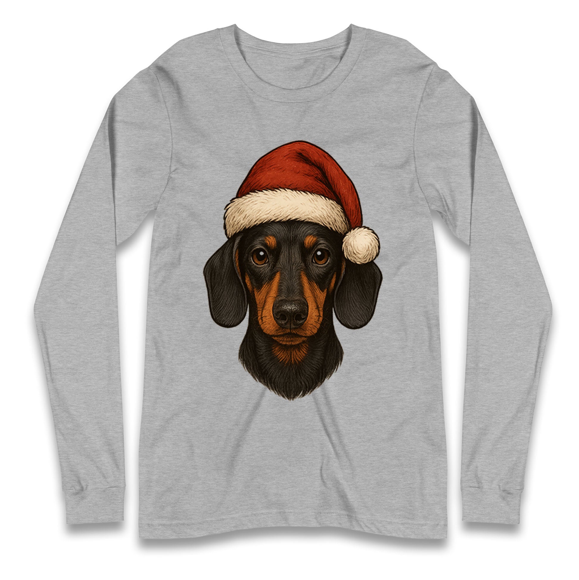 Dachshund Christmas Longsleeve T Shirt