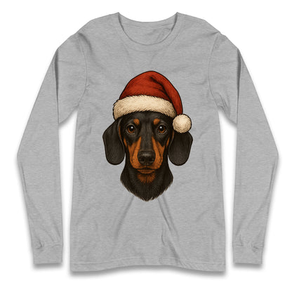 Dachshund Christmas Longsleeve T Shirt