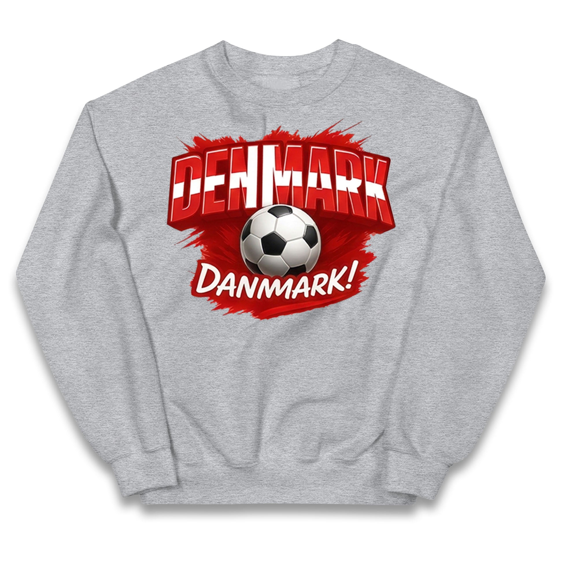 Denmark Retro World Cup Kids Jumper