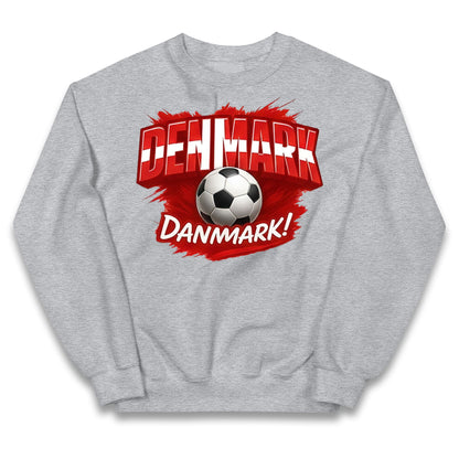 Denmark Retro World Cup Kids Jumper