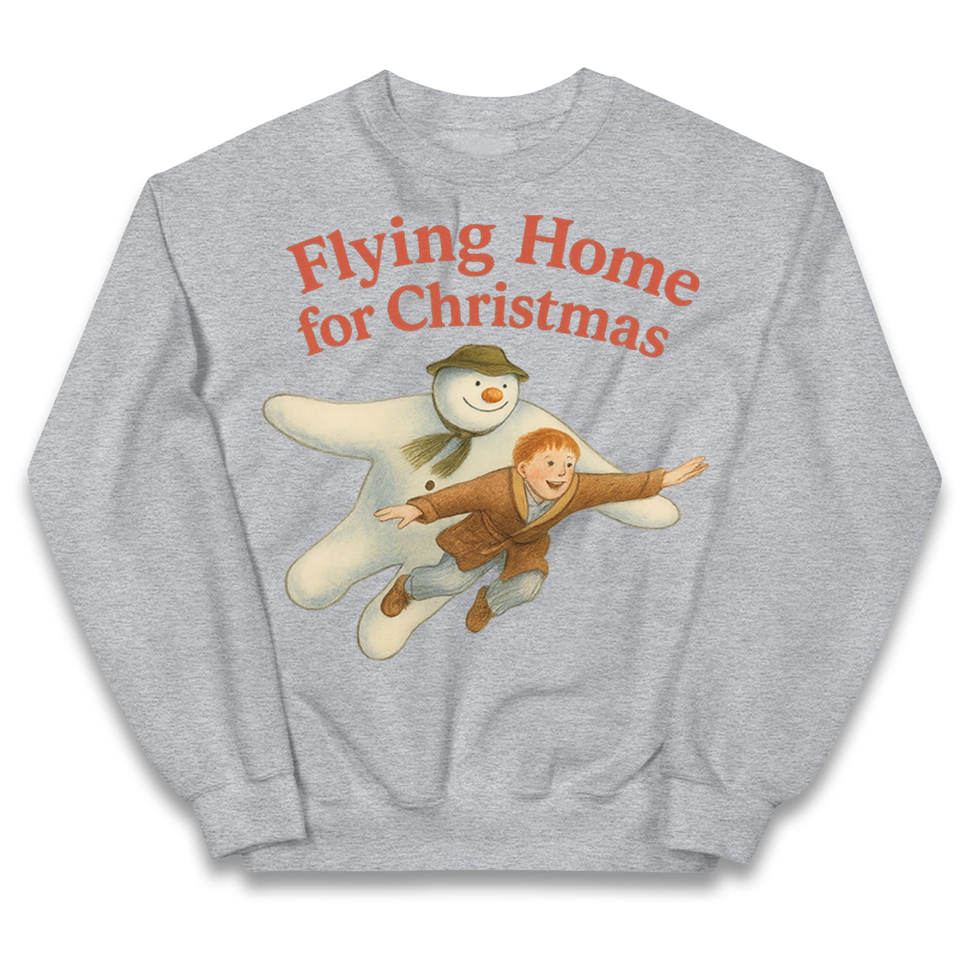 The Snowman Movie Christmas Kids Jumper