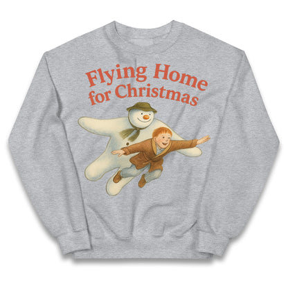 The Snowman Movie Christmas Kids Jumper