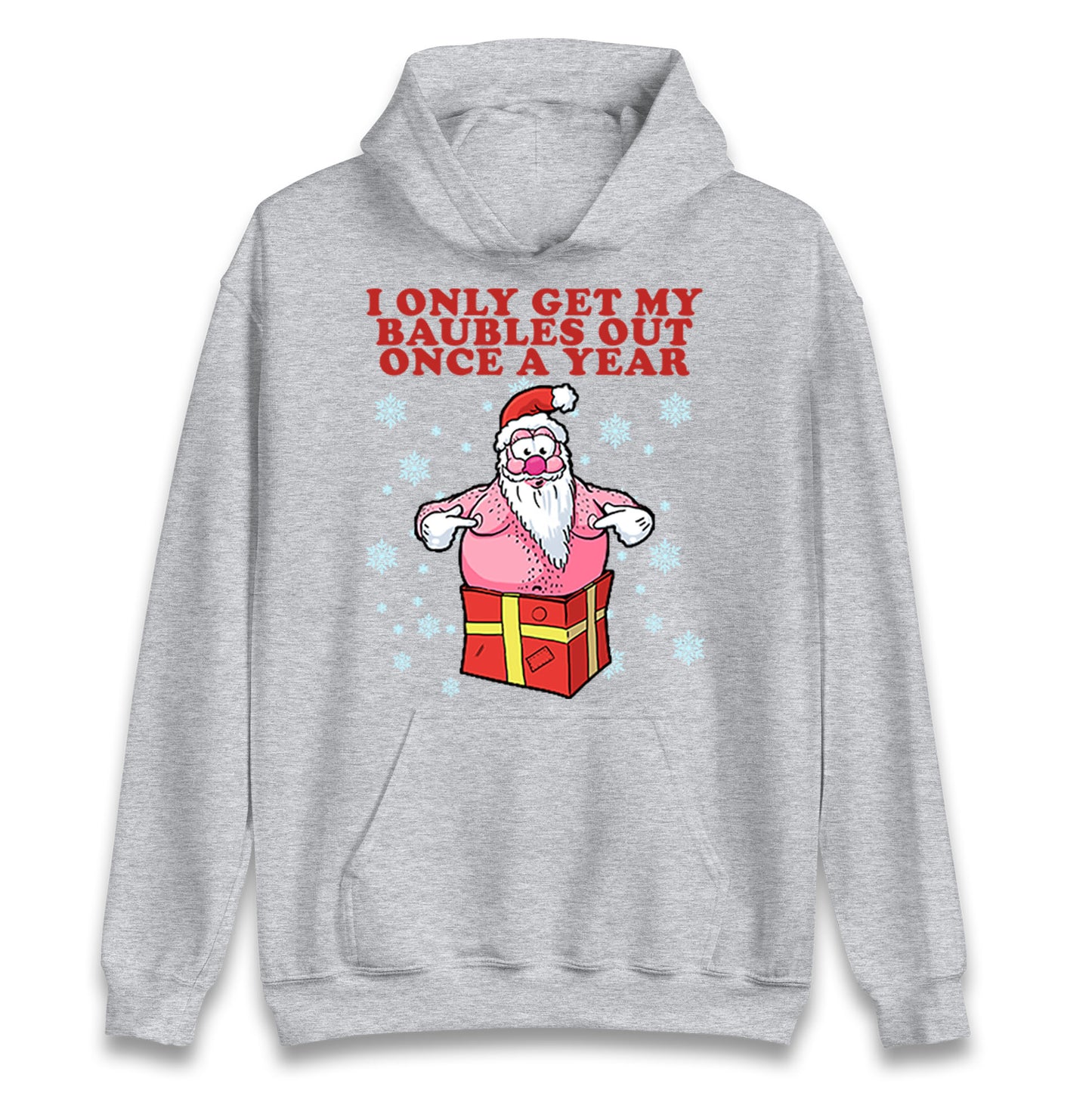 Fat Santa Christmas Funny Hoodie