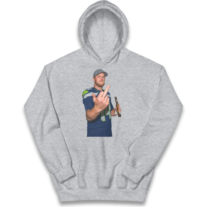 Steve Darnold Superbowl 2026 Kids Hoodie