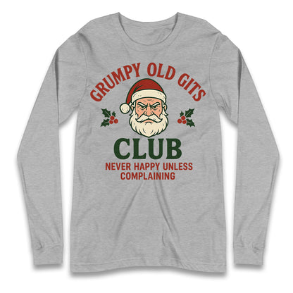 Grumpy Christmas Longsleeve T Shirt