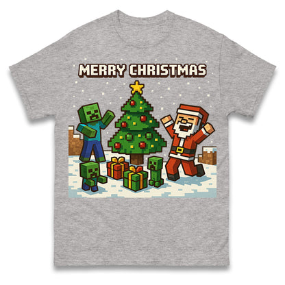 Minecraft Christmas T Shirt