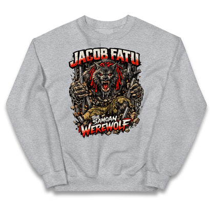 Jacob Fatu The Samoan Werewolf Kids Jumper