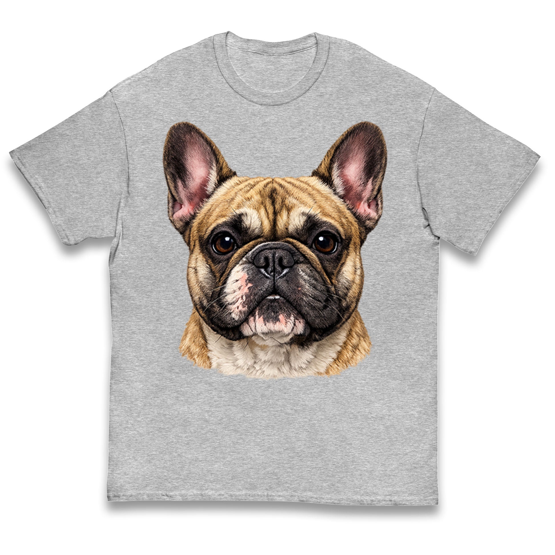 French Bulldog Face Kids T Shirt