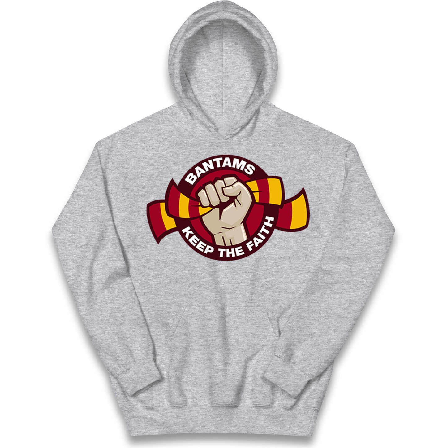 Bradford City Football Kids Hoodie