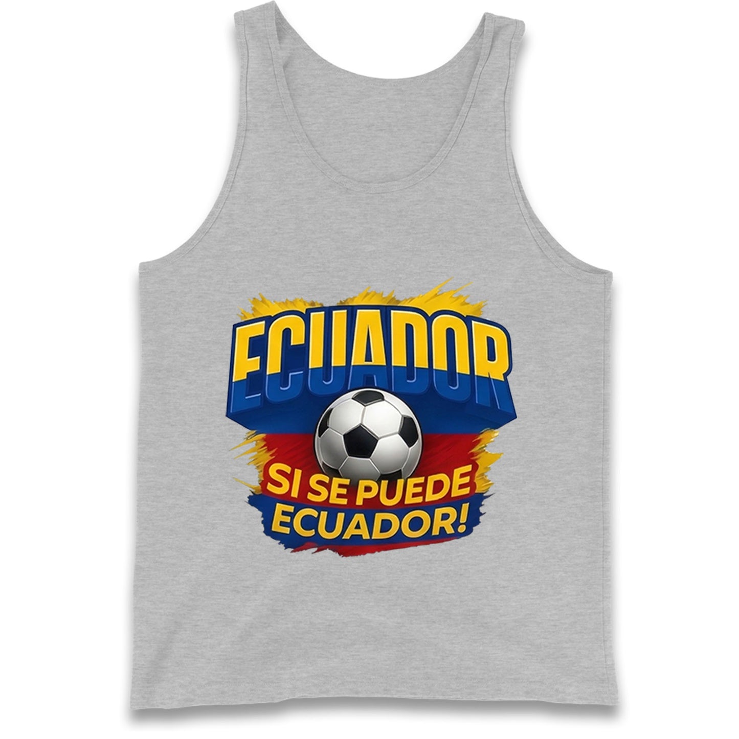 Ecuador Retro World Cup Tank Top