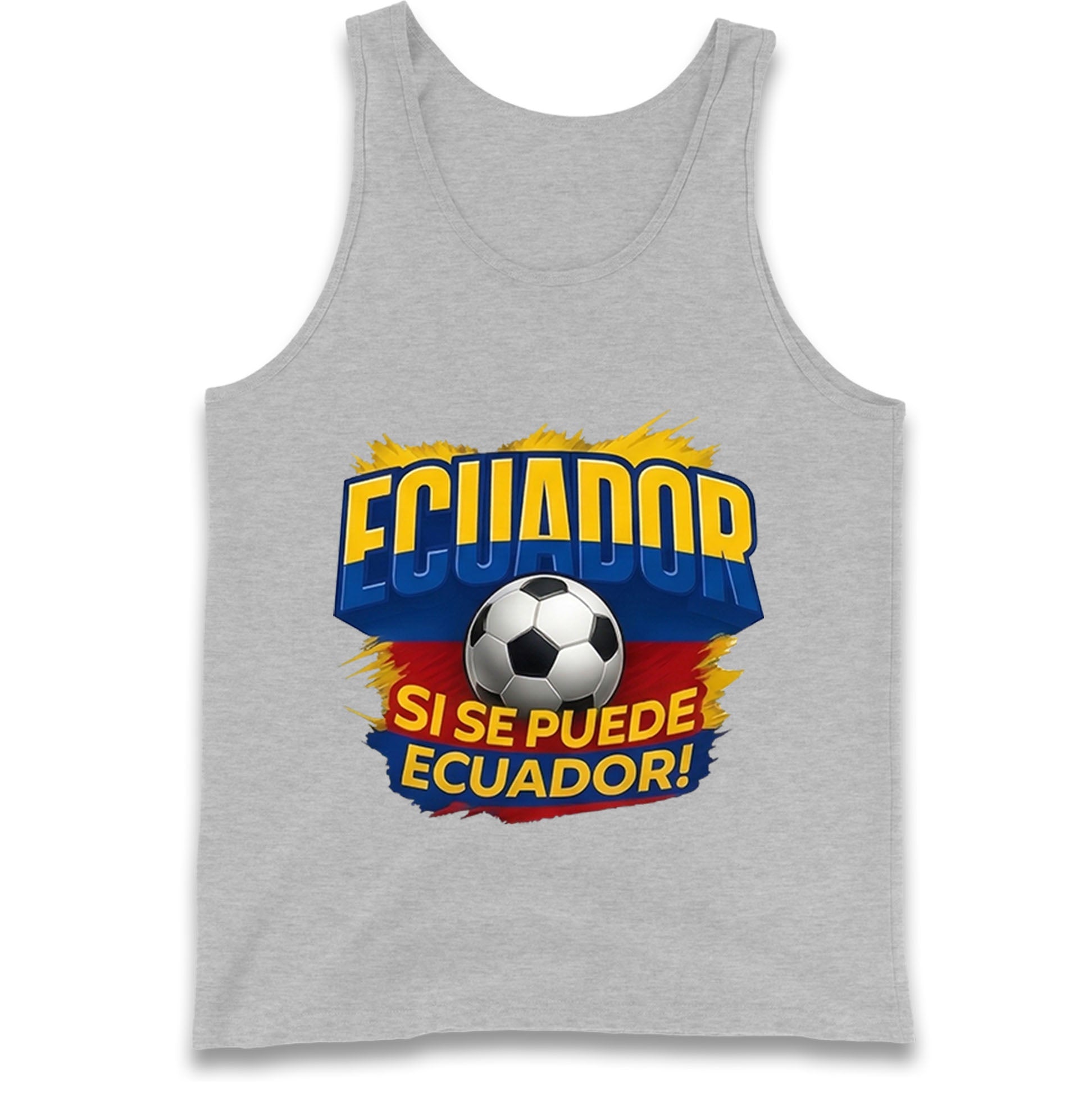 Ecuador Retro World Cup Tank Top