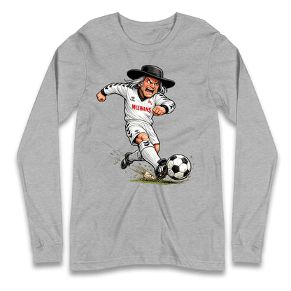 Classic Darlington Football Longsleeve T Shirt