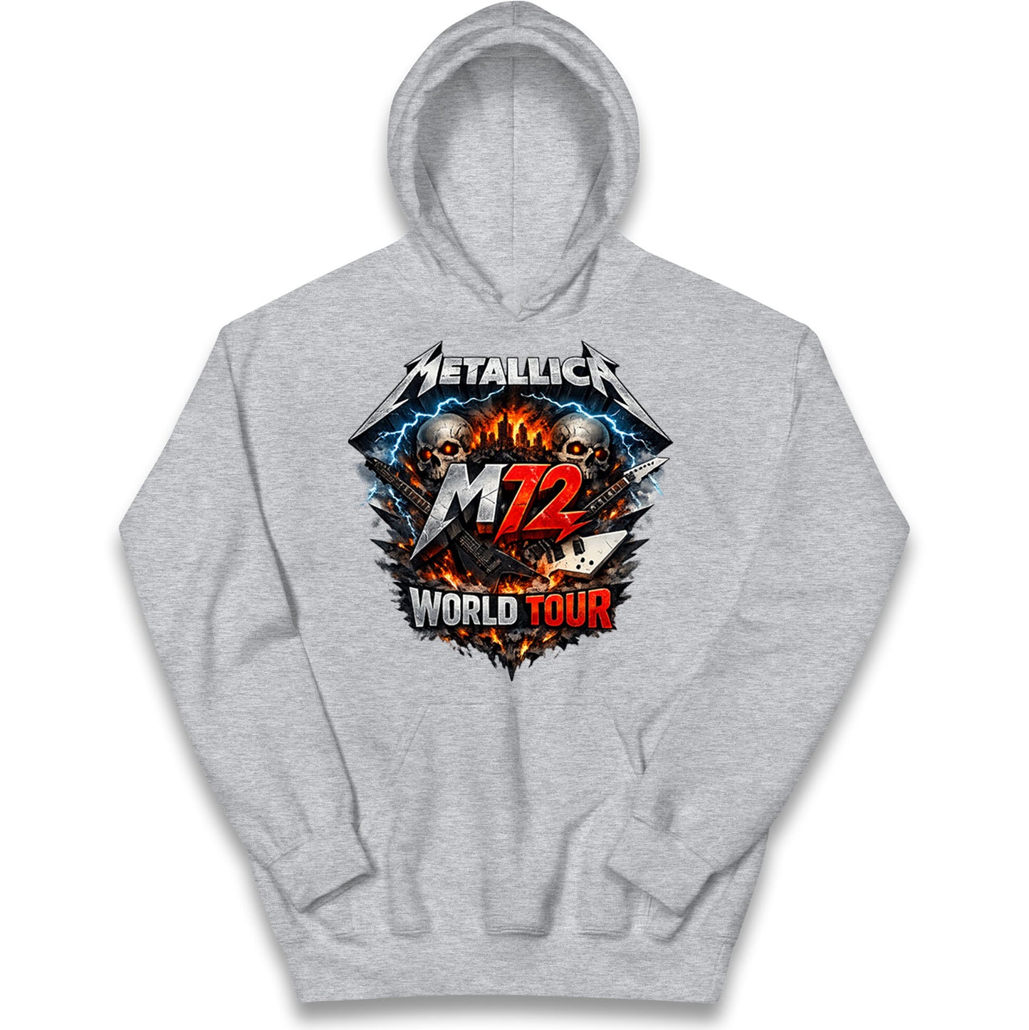 Metallica M72 World Tour Kids Hoodie