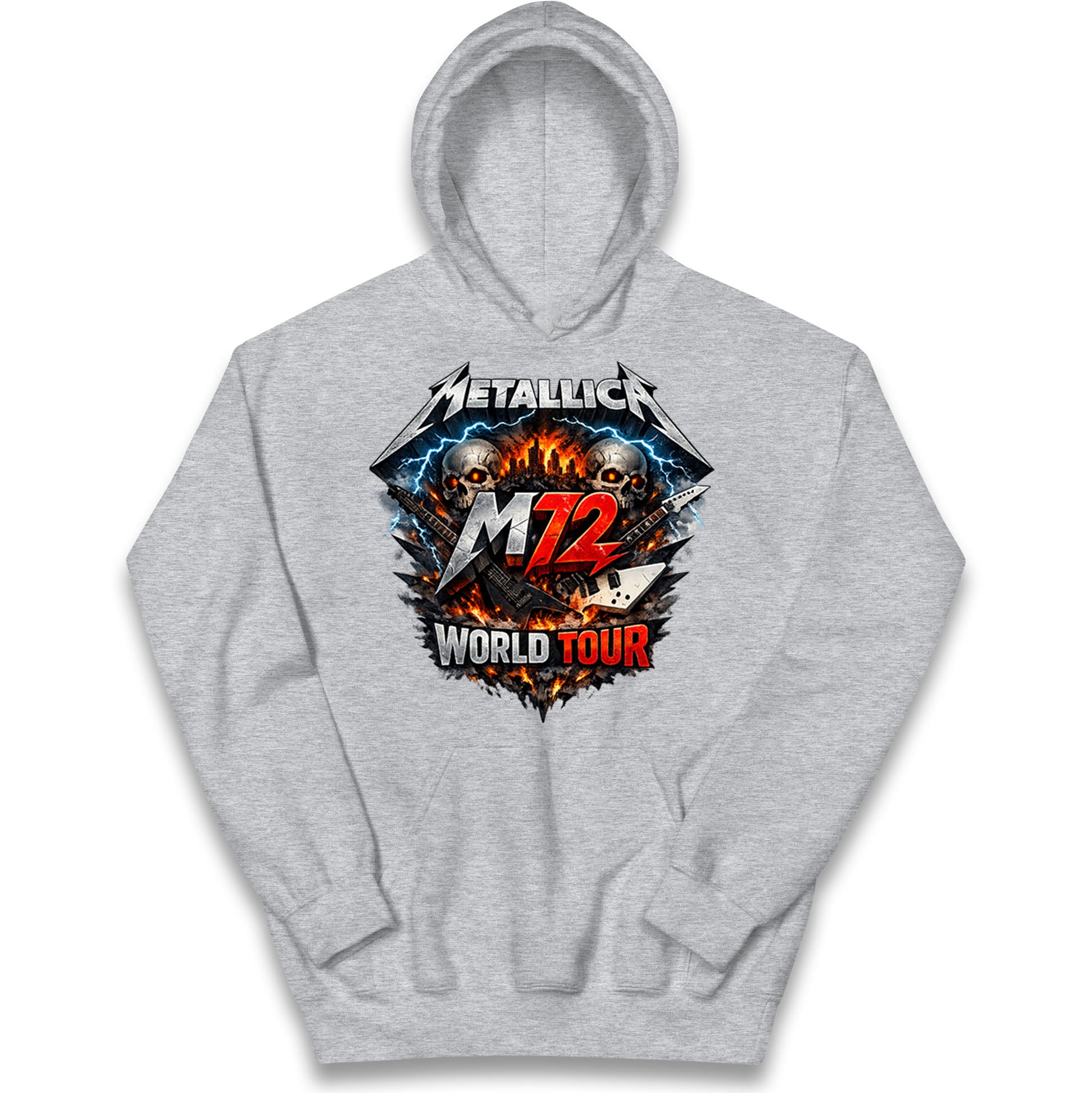 Metallica M72 World Tour Kids Hoodie